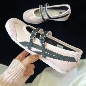 Onitsuka Tiger MEXICO 66 TGRS Fashion Mary Jane Women's Casual Shoes